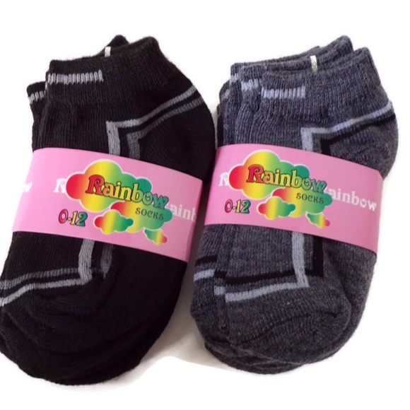 Toddlers Ankle Socks 6-12 Months 8 Pair K1303 - Picture 1 of 4